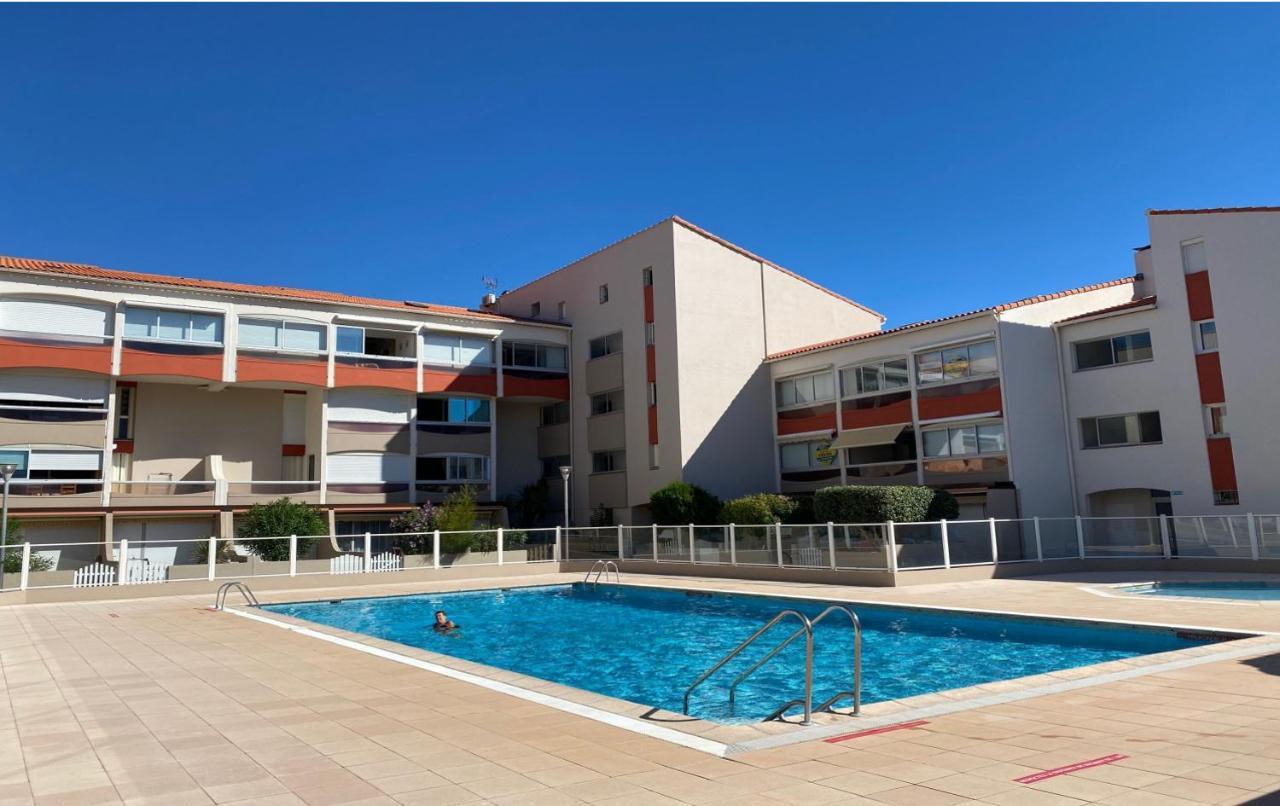 Argeles Plage Studio Piscine Park. Privatif Dans Res. Securisee Kültér fotó