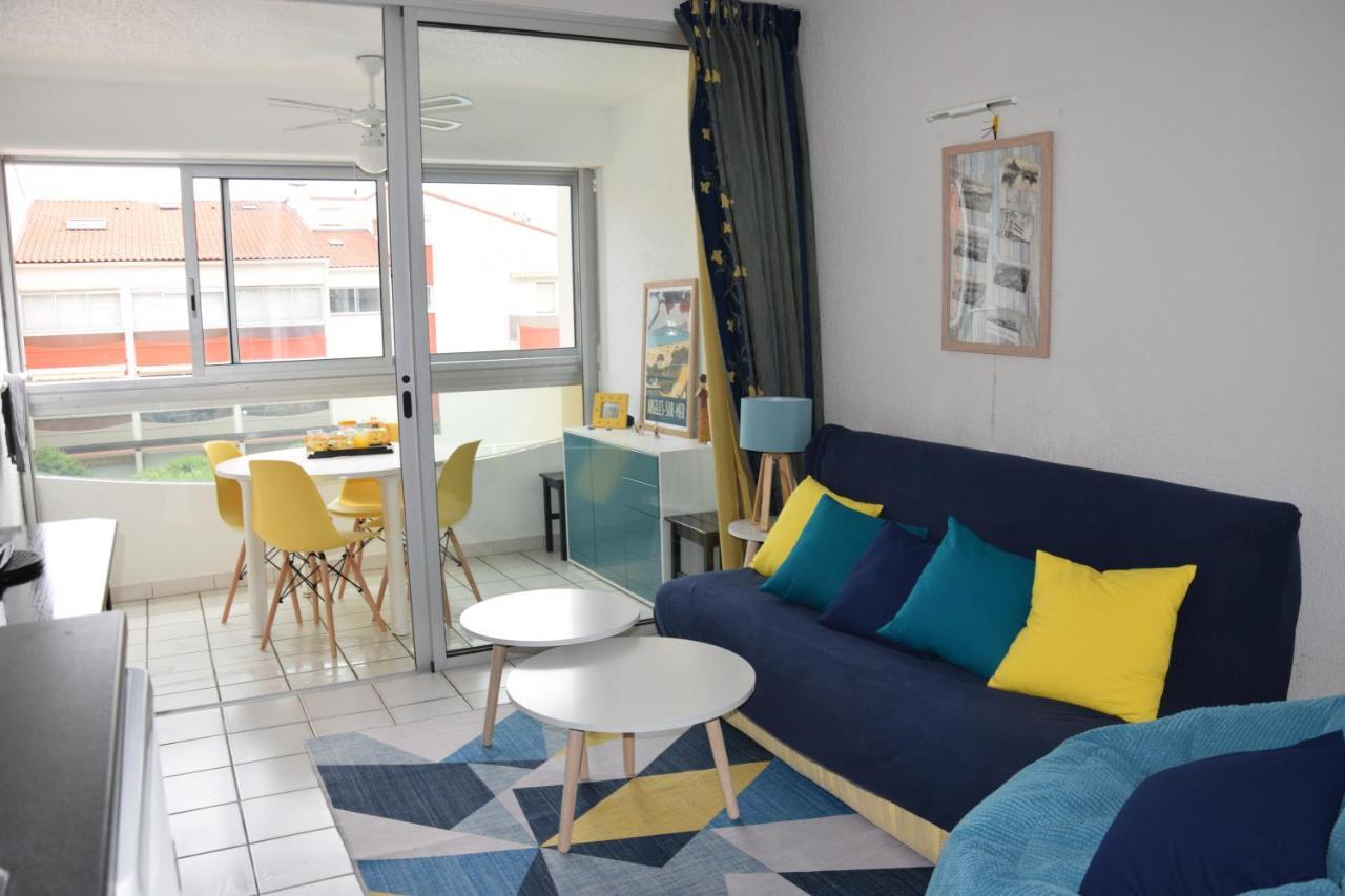 Argeles Plage Studio Piscine Park. Privatif Dans Res. Securisee Kültér fotó